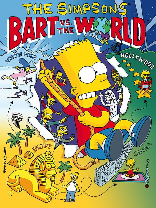 Jaquette de The Simpsons: Bart vs. the World