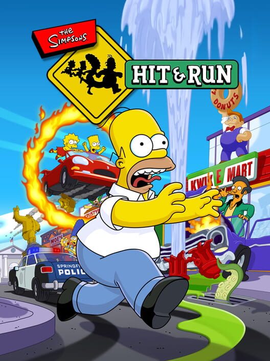 Jaquette de The Simpsons: Hit & Run