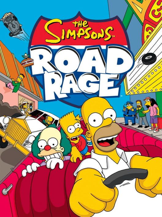 Jaquette de The Simpsons: Road Rage