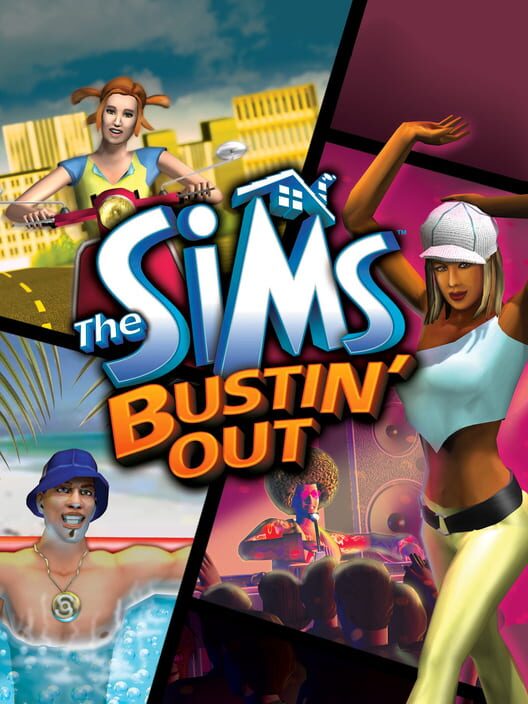 Jaquette de The Sims Bustin' Out