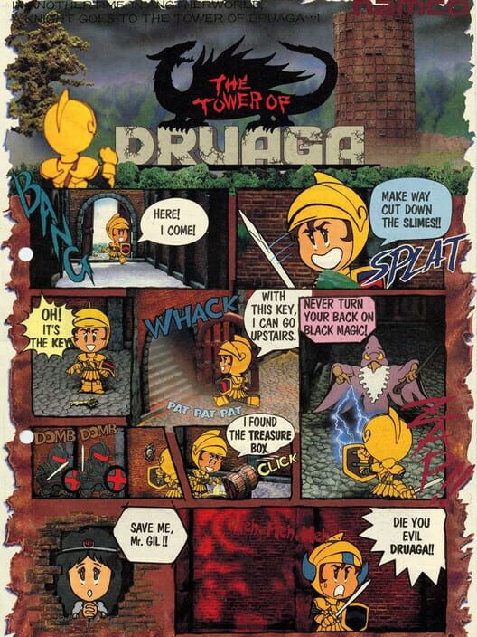Jaquette de The Tower of Druaga