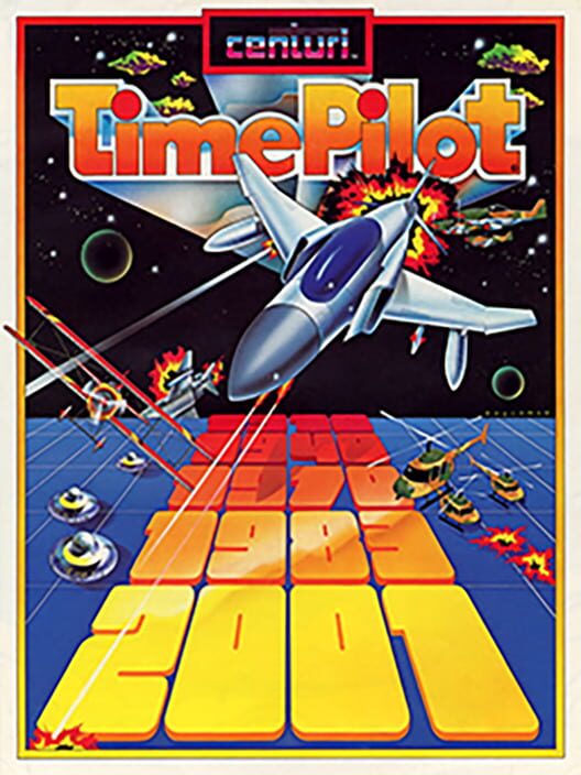 Jaquette de Time Pilot