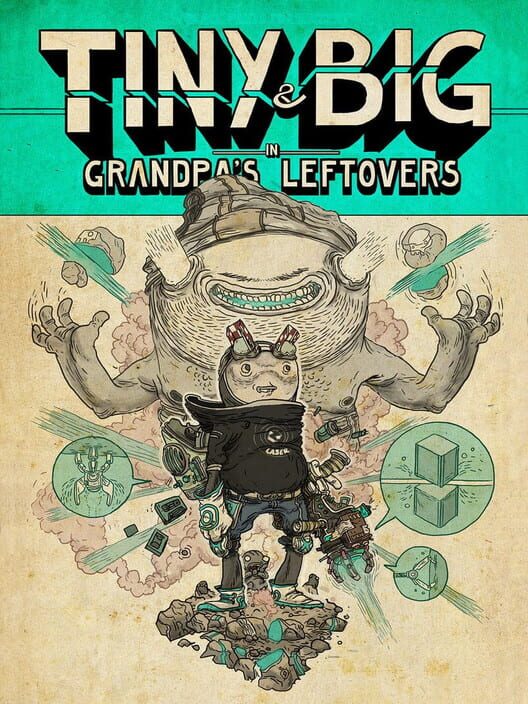 Jaquette de Tiny and Big: Grandpa's Leftovers