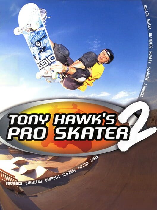 Jaquette de Tony Hawk's Pro Skater 2