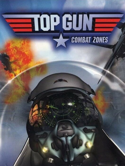 Carátula de Top Gun: Combat Zones