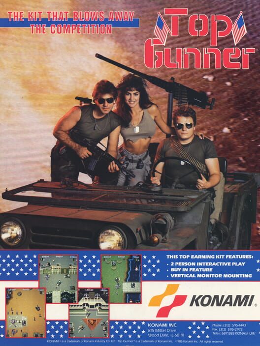 Jaquette de Top Gunner