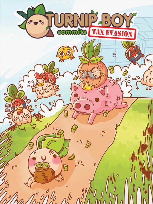 Jaquette de Turnip Boy Commits Tax Evasion