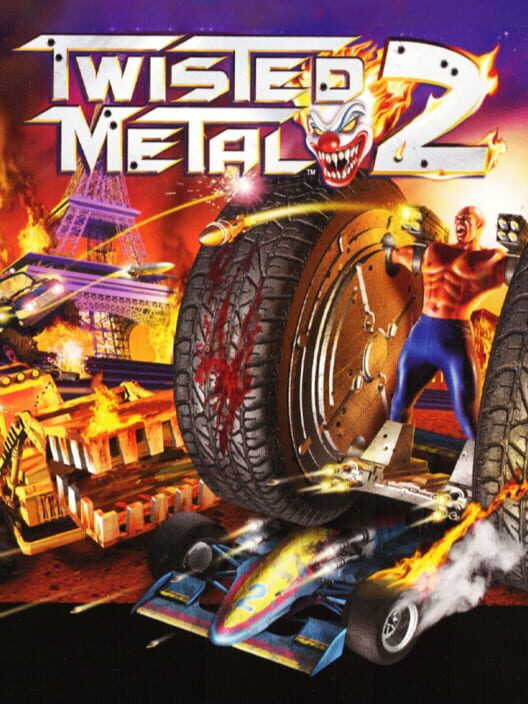 Carátula de Twisted Metal 2