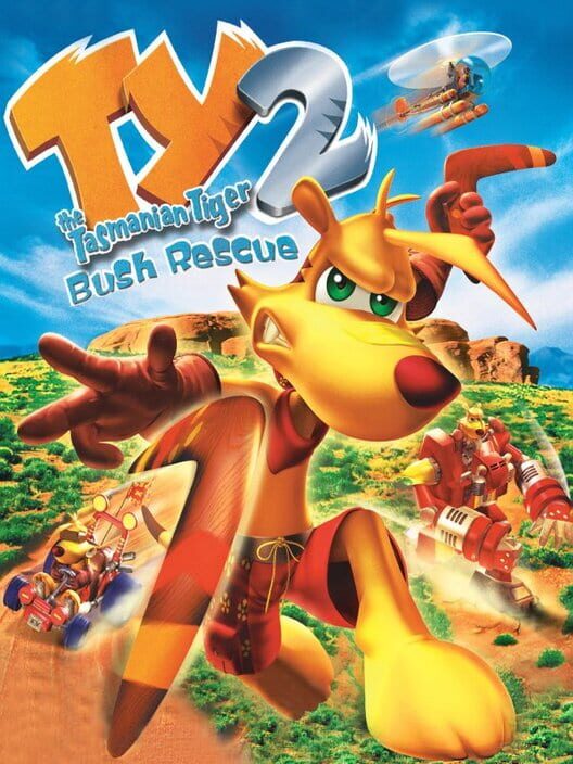 Carátula de Ty the Tasmanian Tiger 2: Bush Rescue