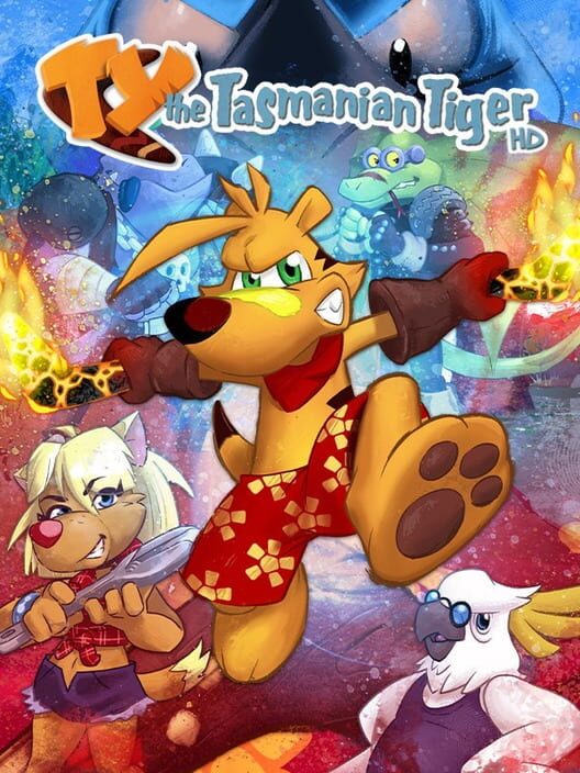 TY the Tasmanian Tiger HD cover art