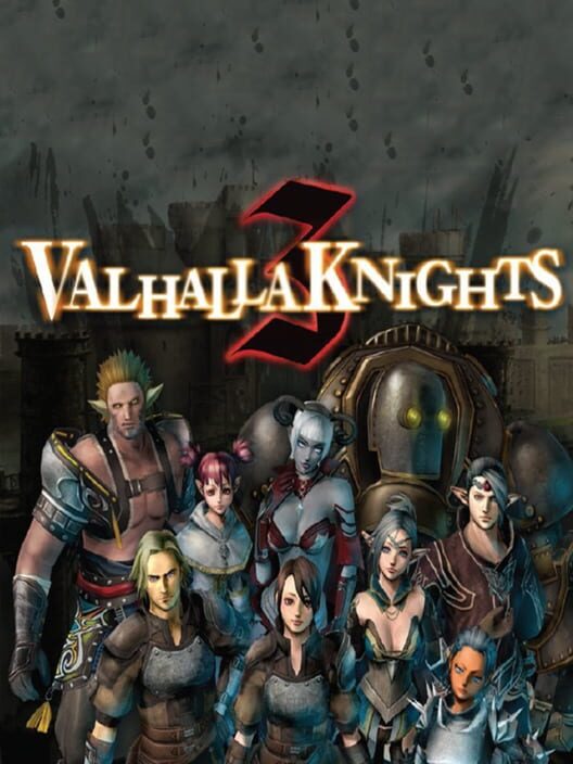 Jaquette de Valhalla Knights 3