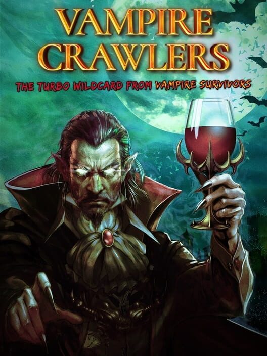 Jaquette de Vampire Crawlers: The Turbo Wildcard from Vampire Survivors