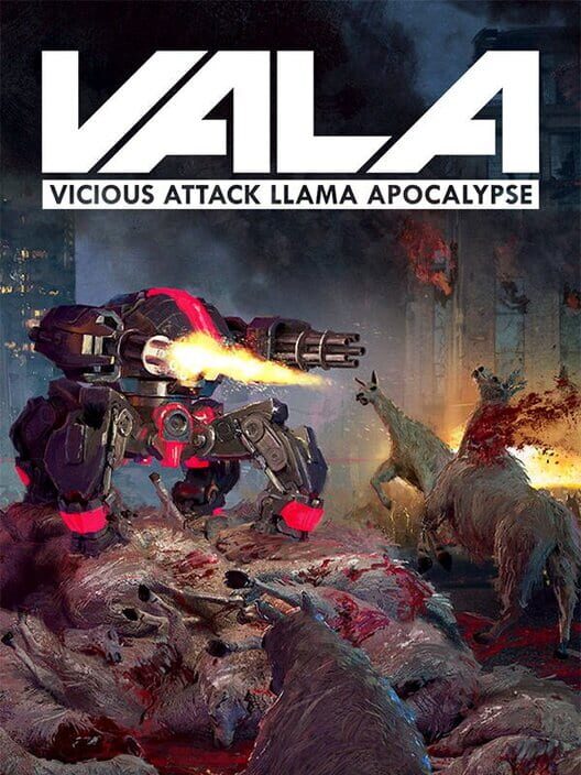 Carátula de Vicious Attack Llama Apocalypse