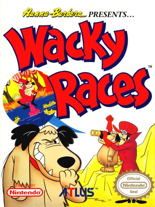 Jaquette de Wacky Races
