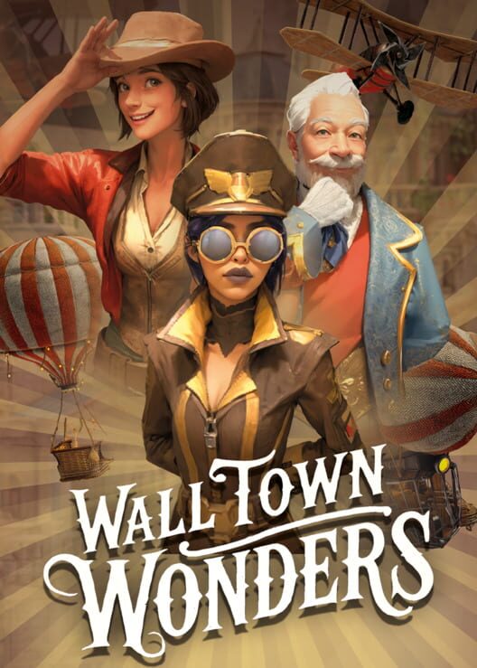 Jaquette de Wall Town Wonders