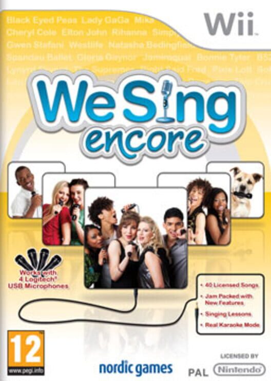 Jaquette de We Sing Encore