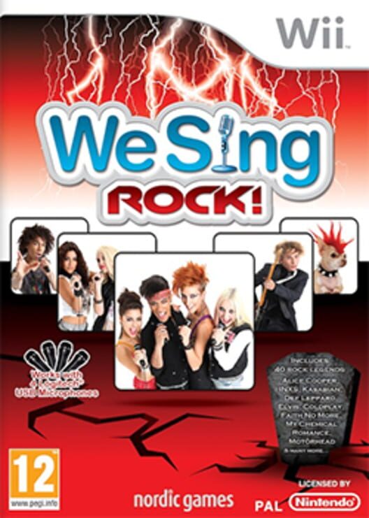 Jaquette de We Sing Rock!