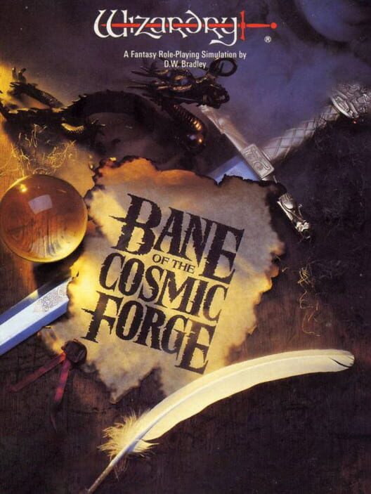 Carátula de Wizardry: Bane of the Cosmic Forge