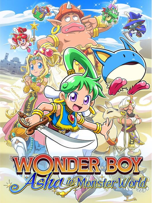 Jaquette de Wonder Boy: Asha in Monster World