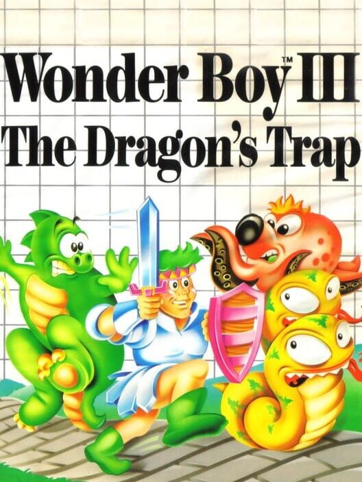 Carátula de Wonder Boy III: The Dragon's Trap
