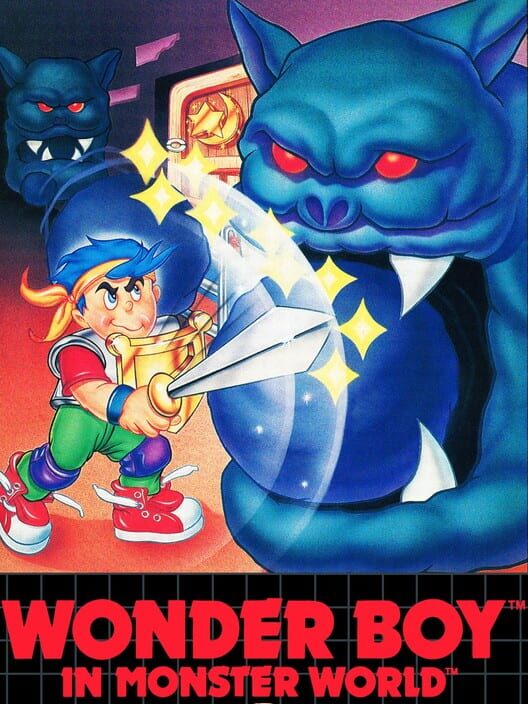 Jaquette de Wonder Boy in Monster World