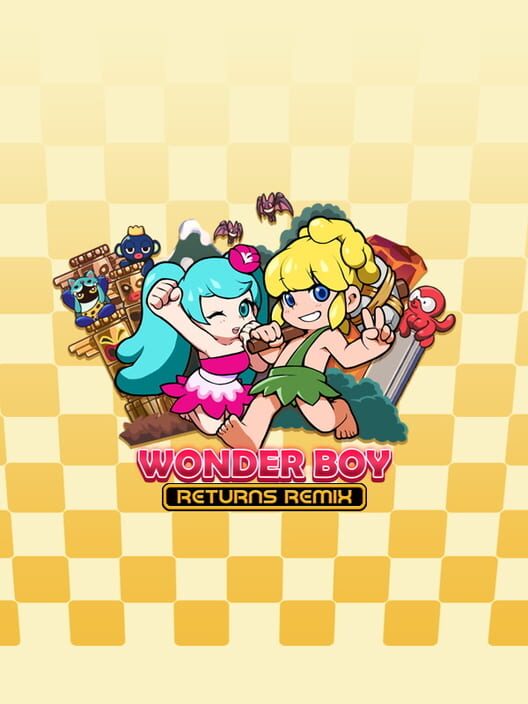 Carátula de Wonder Boy Returns Remix