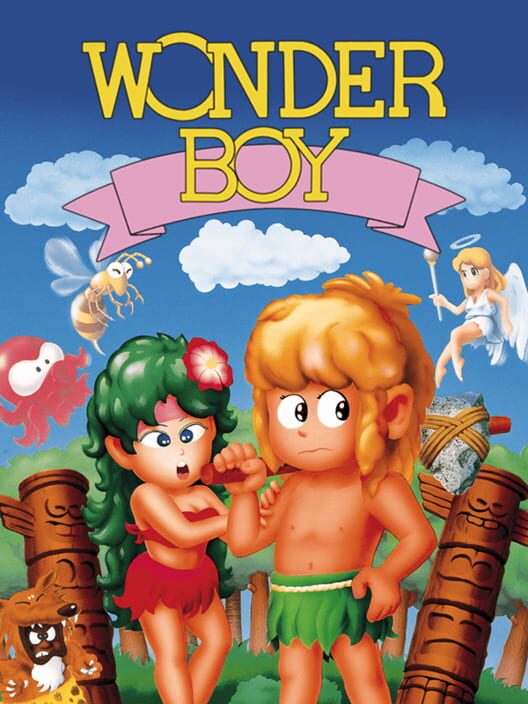 Jaquette de Wonder Boy