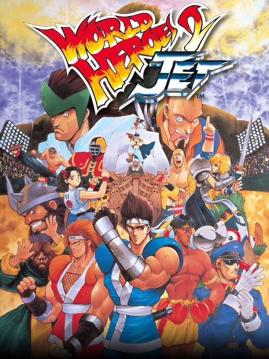 Jaquette de World Heroes 2 Jet