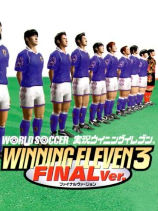 Carátula de World Soccer Jikkyou Winning Eleven 3: Final Ver.