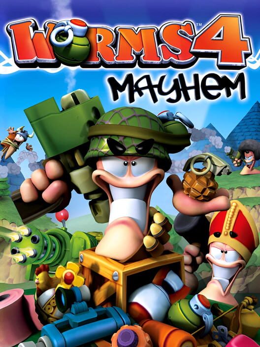 Jaquette de Worms 4: Mayhem