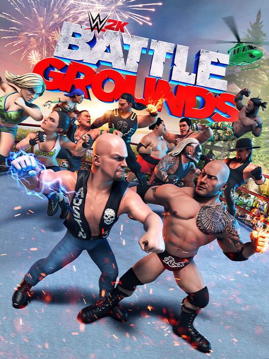 Carátula de WWE 2K Battlegrounds