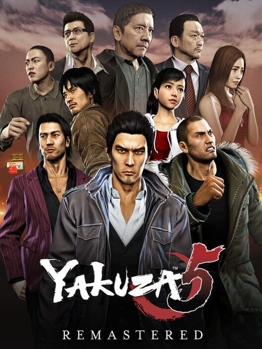 Jaquette de Yakuza 5 Remastered