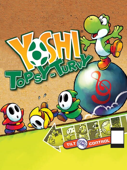 Carátula de Yoshi Topsy-Turvy