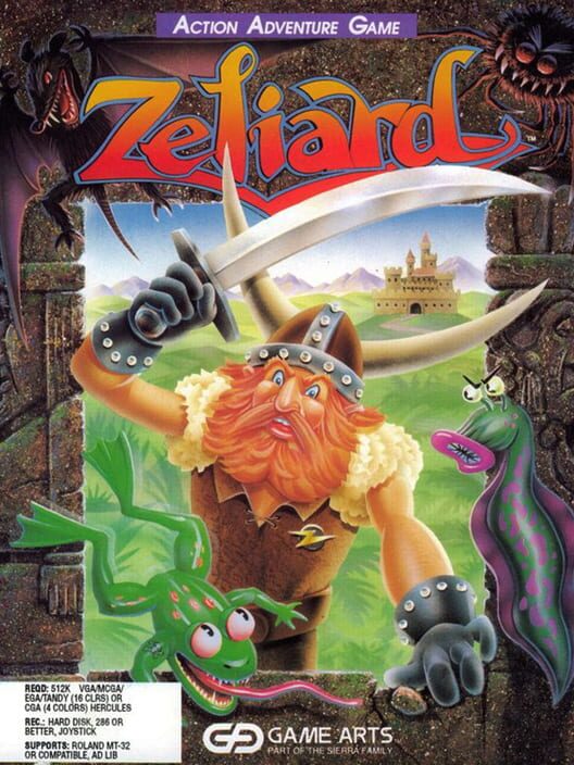 Jaquette de Zeliard