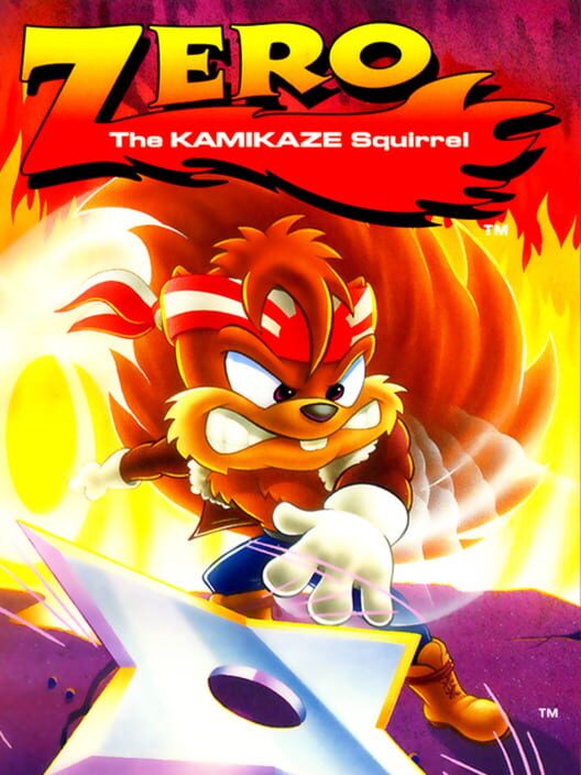 Jaquette de Zero the Kamikaze Squirrel