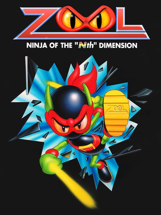 Jaquette de Zool: Ninja of the Nth Dimension